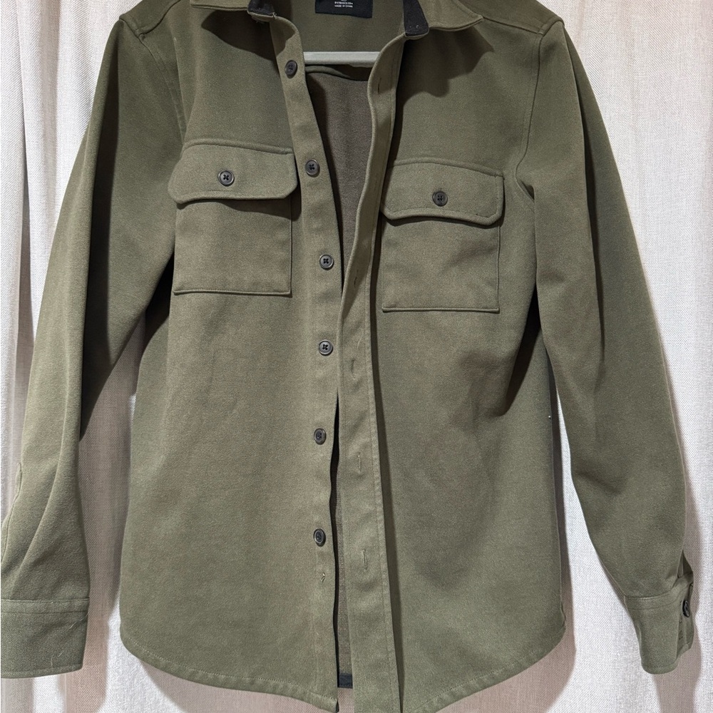 BYLT Basics Men's Olive Green Jacket